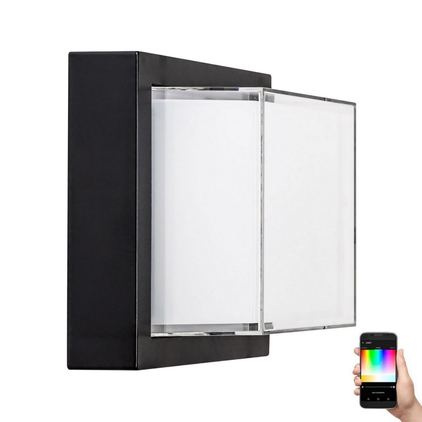 Rabalux - LED RGBW Димируем екстериорен аплик LED/10W/230V IP54 Wi-Fi Tuya