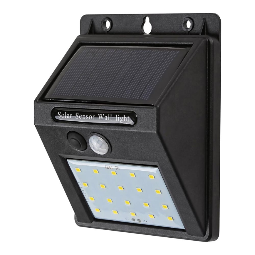 Rabalux - LED соларен стенен фенер с сензор IP44 1200 mAh