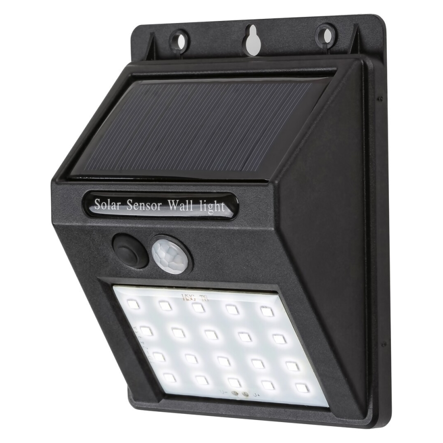 Rabalux - LED соларен стенен фенер с сензор IP44 1200 mAh