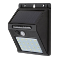 Rabalux - LED соларно стенно осветително тяло със сензор IP44 1200 mAh