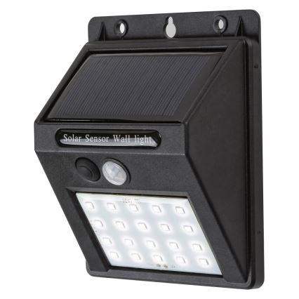 Rabalux - LED соларно стенно осветително тяло със сензор IP44 1200 mAh
