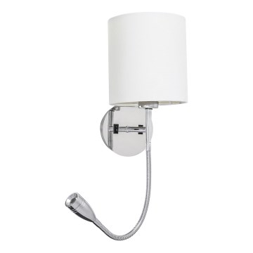 Rabalux - LED стенен аплик 1xE27/40W+LED/3W