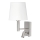 Rabalux - LED стенен аплик E27/40W + LED/3W