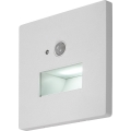 Rabalux - LED стълбищно осветително тяло със сензор за движение и сумрак LED/1W/230V 3000/4500/6500K бяло