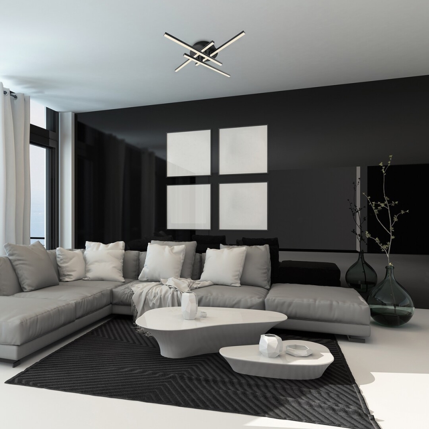 Rabalux - LED таванен плафон 4xLED/25W/230V Ø 57,5 см