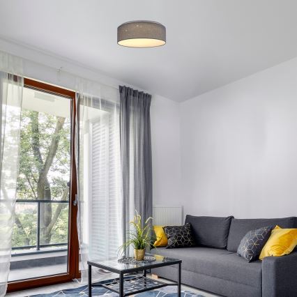 Rabalux - LED таванно осветително тяло LED/22W/230V, сиво, Ø 40 см