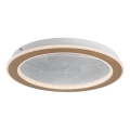 Rabalux - LED таванно осветително тяло с възможност за димиране LED/24W/230V 3000-6500K диаметър 40 см + дистанционно управление