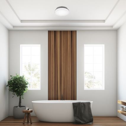 Rabalux - LED плафон за баня LED/18W/230V IP54 3000K/4000K/6000K диам. 22 см