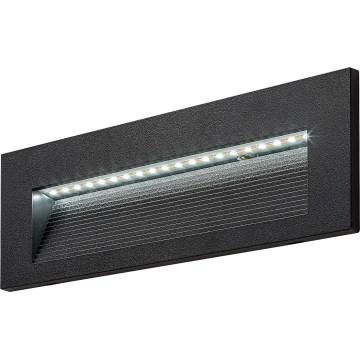 Rabalux - LED Външен стенен осветител LED/6W/230V IP65 черен