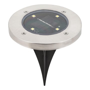 Rabalux - LED Външно соларно осветително тяло със сензор LED/0,24W/1xAA 400 mAh черно IP44