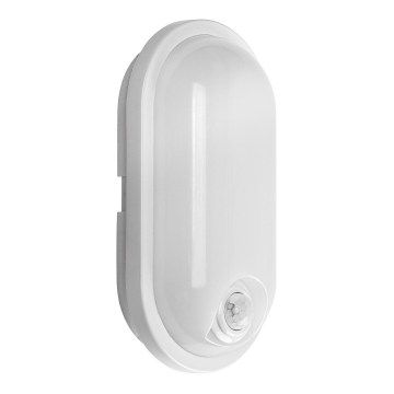Rabalux - LED външно таванно осветително тяло със сензор LED/15W/230V IP65 бяло