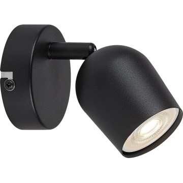 Rabalux - Настенно точково осветително тяло 1xGU10/15W/230V, черно