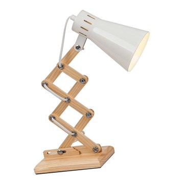 Rabalux - Настолна лампа 1xE14/25W/230V каучуково дърво
