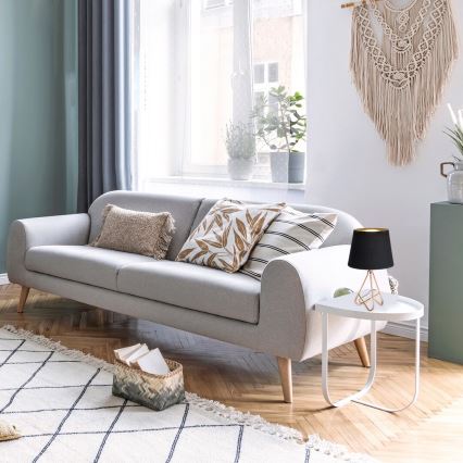 Rabalux - Настолна лампа 1xE14/40W/230V черно/златно