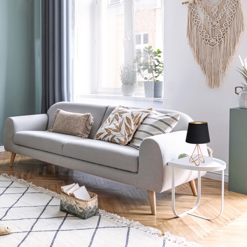 Rabalux - Настолна лампа 1xE14/40W/230V черно/златно