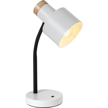 Rabalux - Настолна лампа 1xE27/20W/230V, бяла