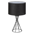 Rabalux - Настолна лампа 1xE27/40W/230V черна