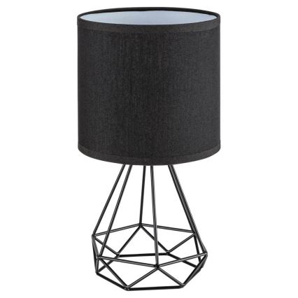 Rabalux - Настолна лампа E14/40W/230V черна