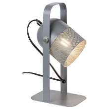 Rabalux - Настолна лампа 1xE14/25W/230V сива