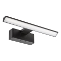 Rabalux - Огледално осветление за баня LED/6W/230V IP44 30 cm черно