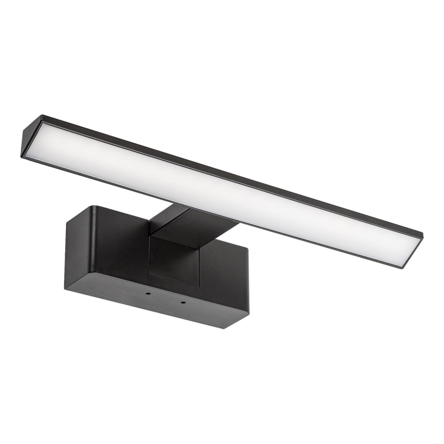 Rabalux - Огледално осветление за баня LED/6W/230V IP44 30 cm черно