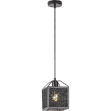 Rabalux - Пендел 1xE27/40W/230V черен