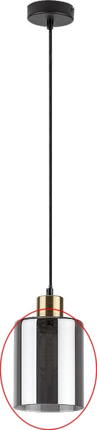 Rabalux - Резервно стъкло E27 Ø 13 см