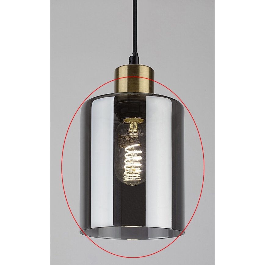 Rabalux - Резервно стъкло E27 Ø 13 см