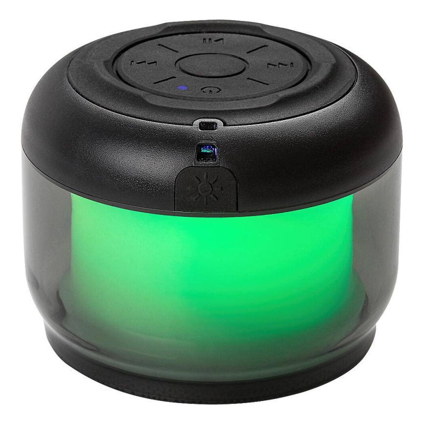 Rabalux - RGB Настолна лампа с високоговорител RGB/3W/3,7V 500mAh