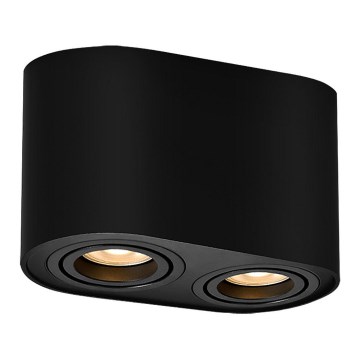 Rabalux - Спот 2xGU10/42W/230V черен