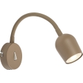 Rabalux - Стенно точково осветително тяло 1xGU10/15W/230V бежово