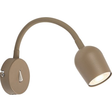Rabalux - Стенно точково осветително тяло 1xGU10/15W/230V бежово