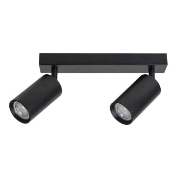 Rabalux - Таванен спот 2xGU10/25W/230V черен