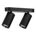 Rabalux - Точково осветително тяло 2xGU10/7W/230V, черно