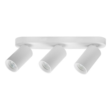 Rabalux - Точково осветително тяло 3xGU10/7W/230V бяло