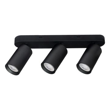 Rabalux - Точково осветително тяло 3xGU10/7W/230V черно