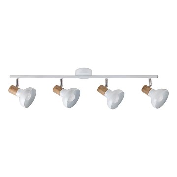 Rabalux - Точково осветително тяло 4xE14/40W/230V бяла