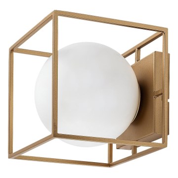 Rabalux - Външен стенен аплик 1xE14/15W/230V IP44, златен