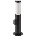 Rabalux - Външна лампа с вграден контакт 1xE27/25W/230V IP44