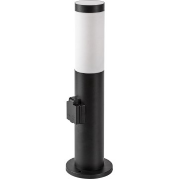 Rabalux - Външна лампа с вграден контакт 1xE27/25W/230V IP44