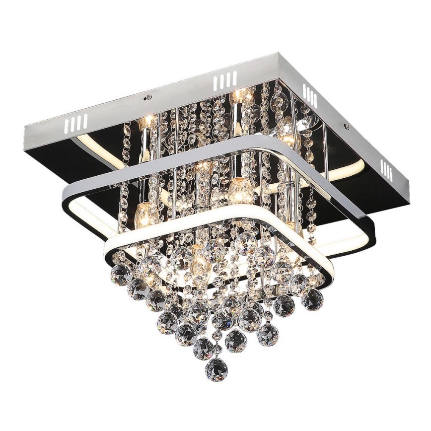 Rabalux - Кристален полилей за повърхностен монтаж LED/36W/230V + 4xE14/40W
