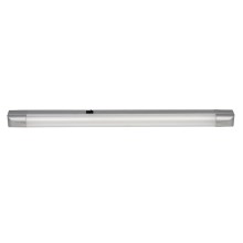 Rabalux - Осветление за кухненски плот 1xG13/18W/230V сребърна