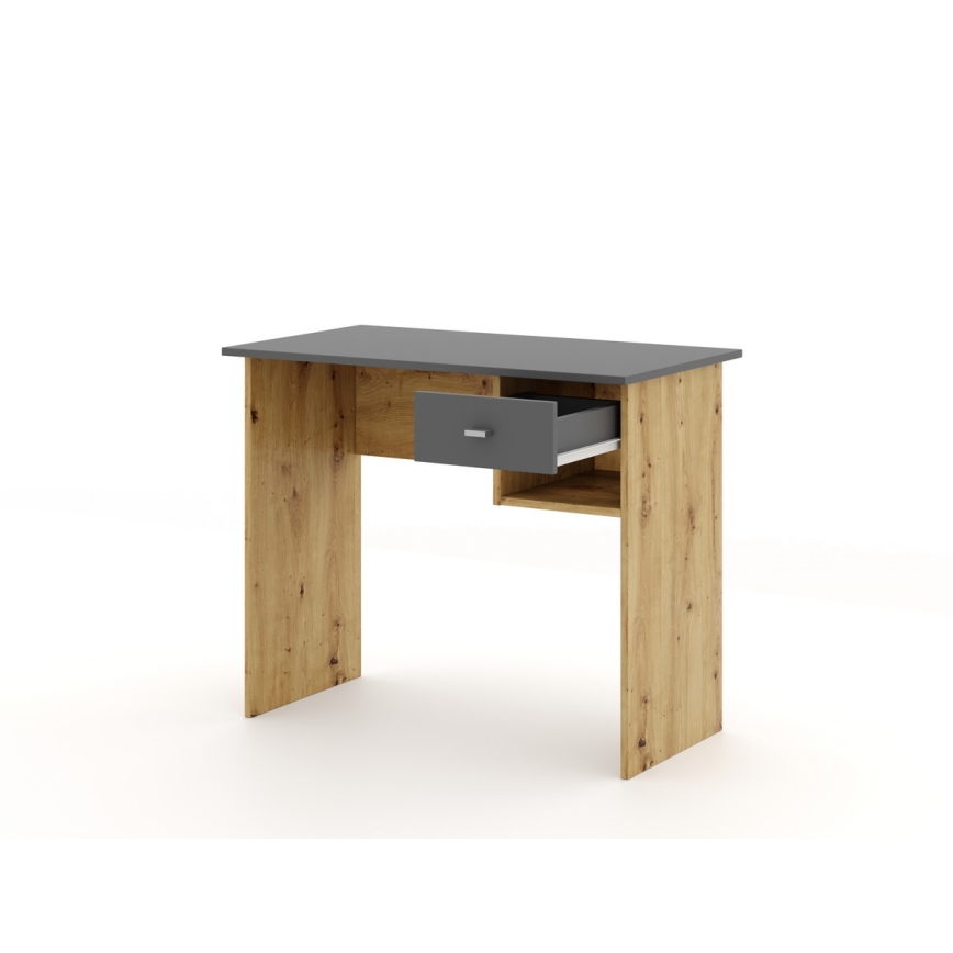 Работно бюро RICO дъб artisan/сиво