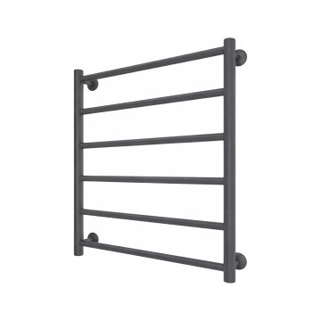 Радиатор-лира за баня INOX FLAT 122W/230V 57x43 cm неръждаема стомана/антрацит