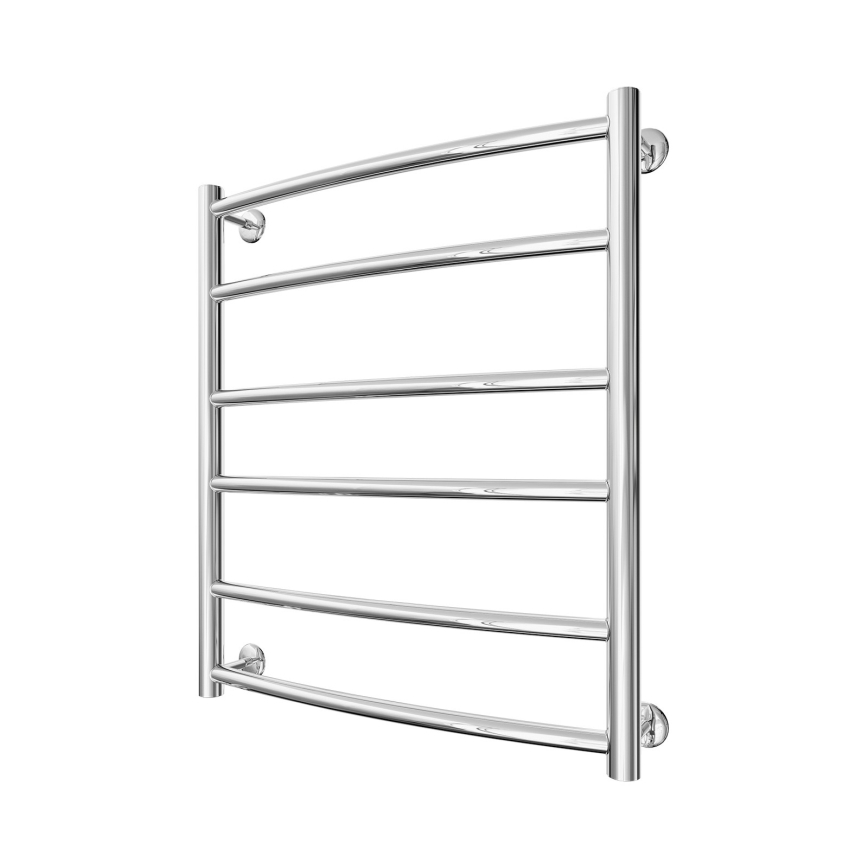 Радиатор-стълба за баня INOX CLASSIC 122W/230V 57x53 см неръждаема стомана/лъскав хром