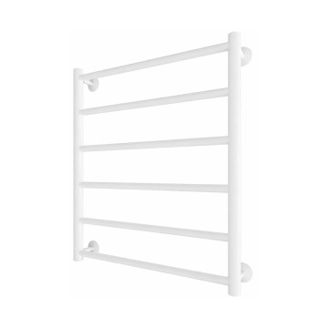 Rадиатор за баня тип стълба INOX FLAT 122W/230V 57x43 cm неръждаема стомана/бял