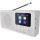 Радио DAB DAB+ FM 3W/5V/4xAA бяло