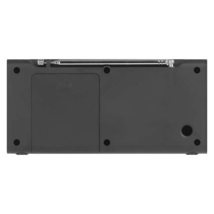 Радио DAB DAB+ FM 3W/5V/4xAA черен