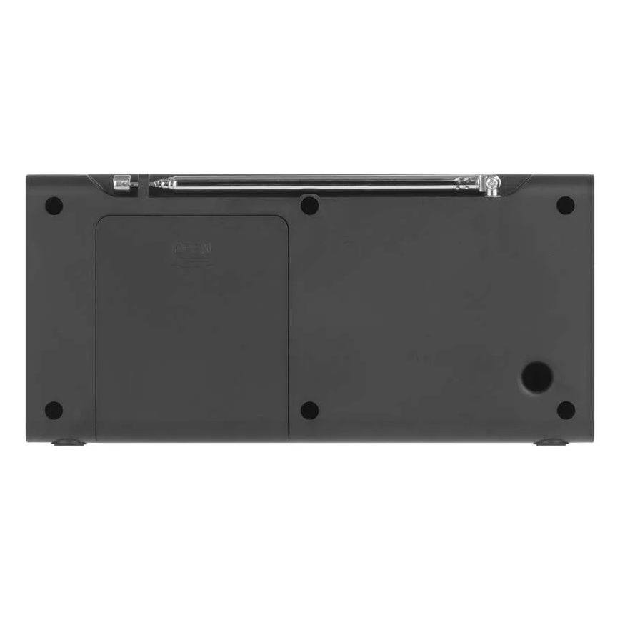 Радио DAB DAB+ FM 3W/5V/4xAA черно