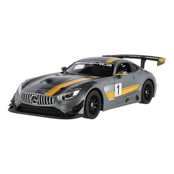 Радиоуправляем автомобил Mercedes AMG GT3 RASTAR 5xAA + 2xAA сив